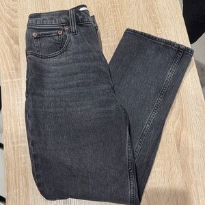 Abercrombie & Fitch Gray Ultra High Rise Jeans